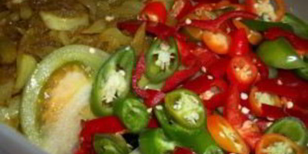 закуска из зеленых помидоров