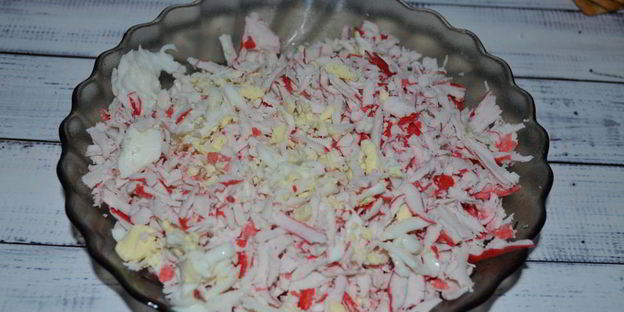 закуска на крекере