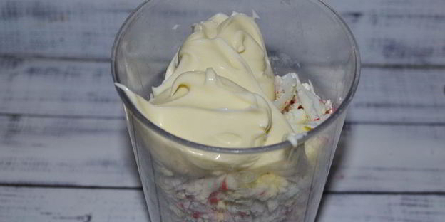 закуска на крекере