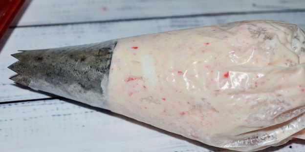 закуска на крекере