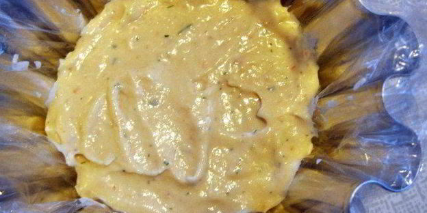 закуска тимбалы с красной рыбой и икрой