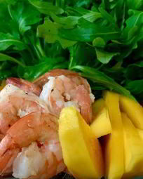 Закуски с креветками