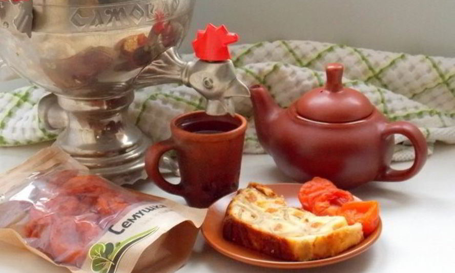 Рецепт заливной баницы с творогом и курагой