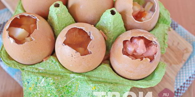 заливные яйца