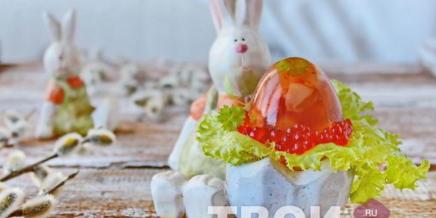 заливные яйца